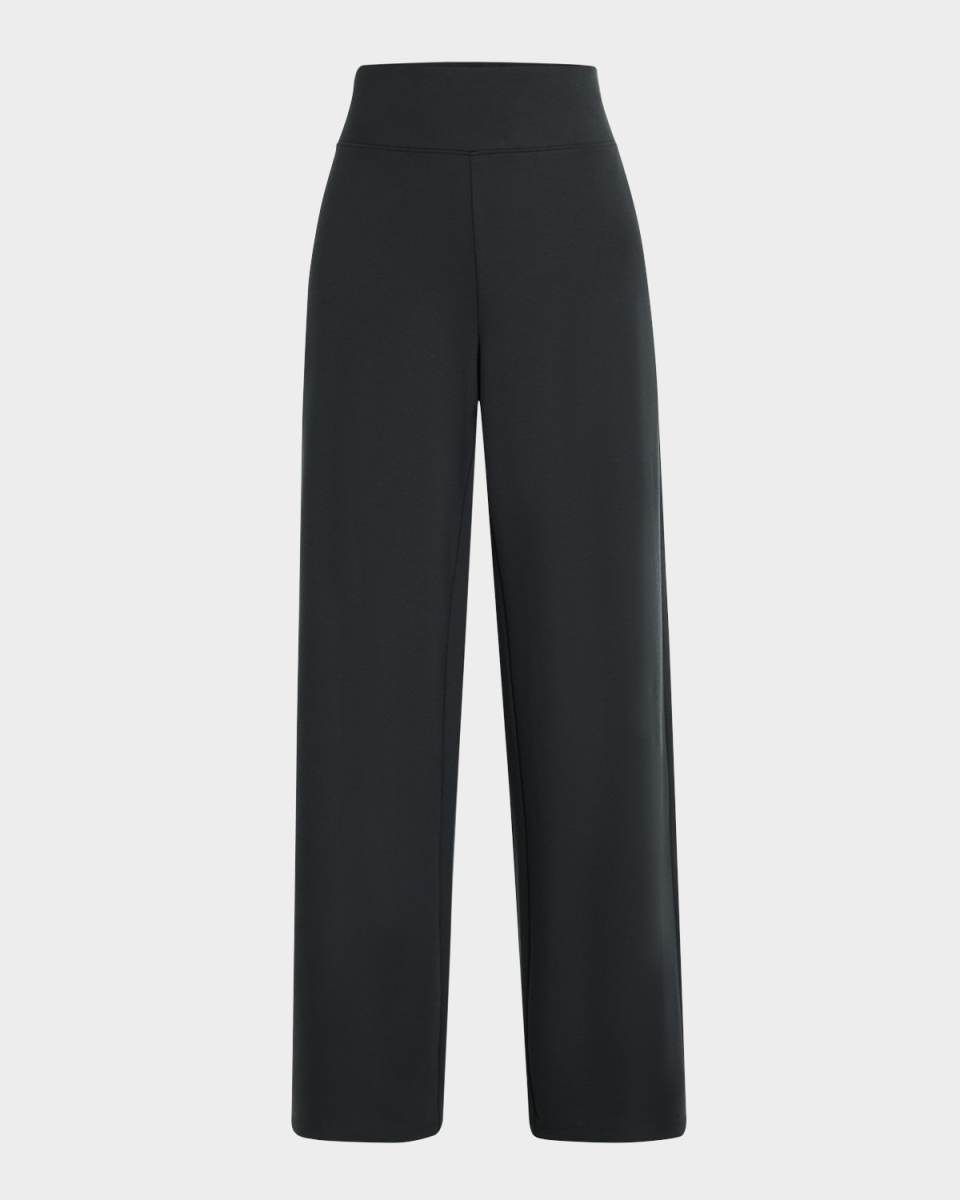 Wide-Leg Flex Ponte Pants